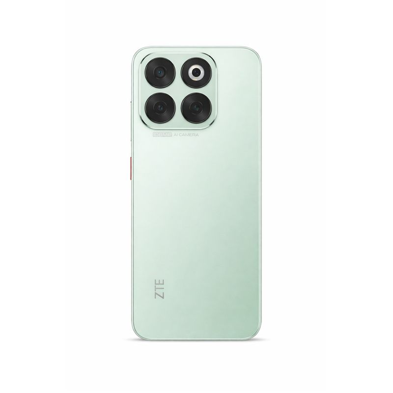 Smartphone ZTE Blade V70 cámara 108MP color verde vista trasera