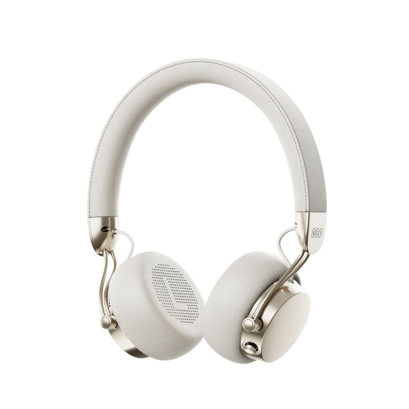 Audífonos QCY Era 7 Bluetooth 60h On Ear inalámbricos blanco frontal