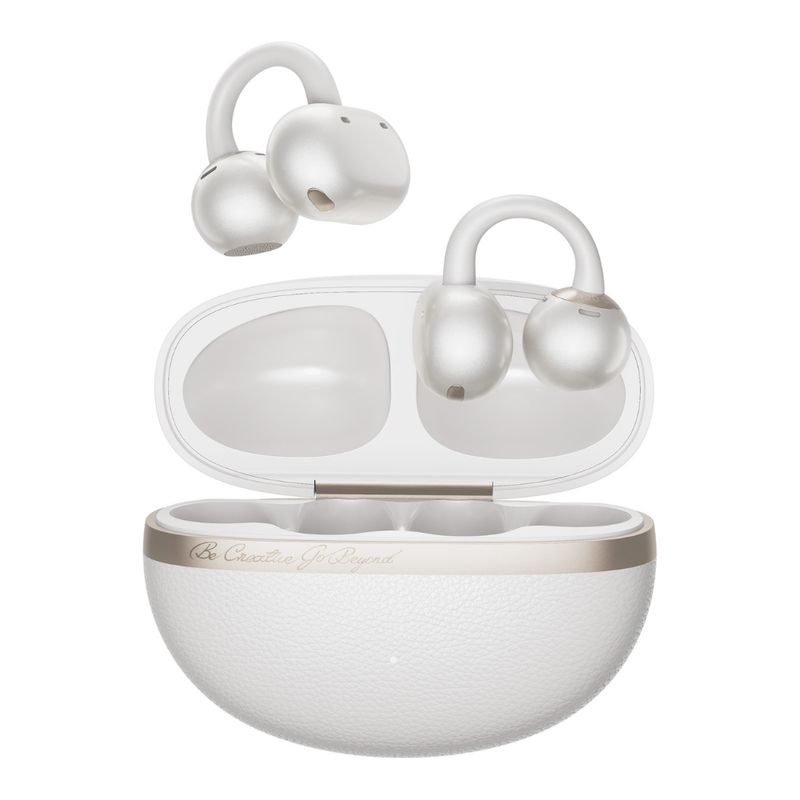Audífonos QCY Crossky C50 Bluetooth 35h open ear frontal