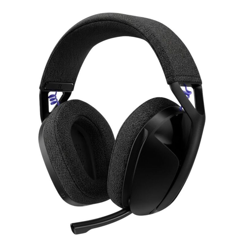 Audífonos gamer Logitech G321 con micrófono bluetooth 20 horas negro vista frontal