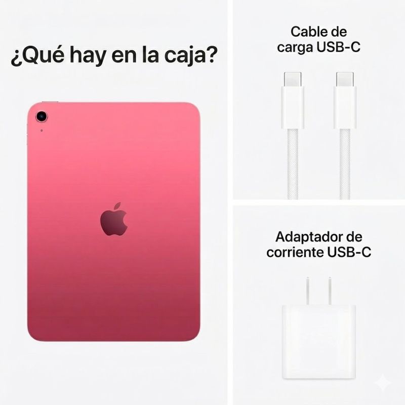 iPad 11" 2025 Apple 128GB A16 pantalla y batería potente dorsal características