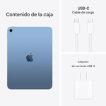 iPad 11" 2025 Apple 128GB A16 Bionic batería duradera dorsal características