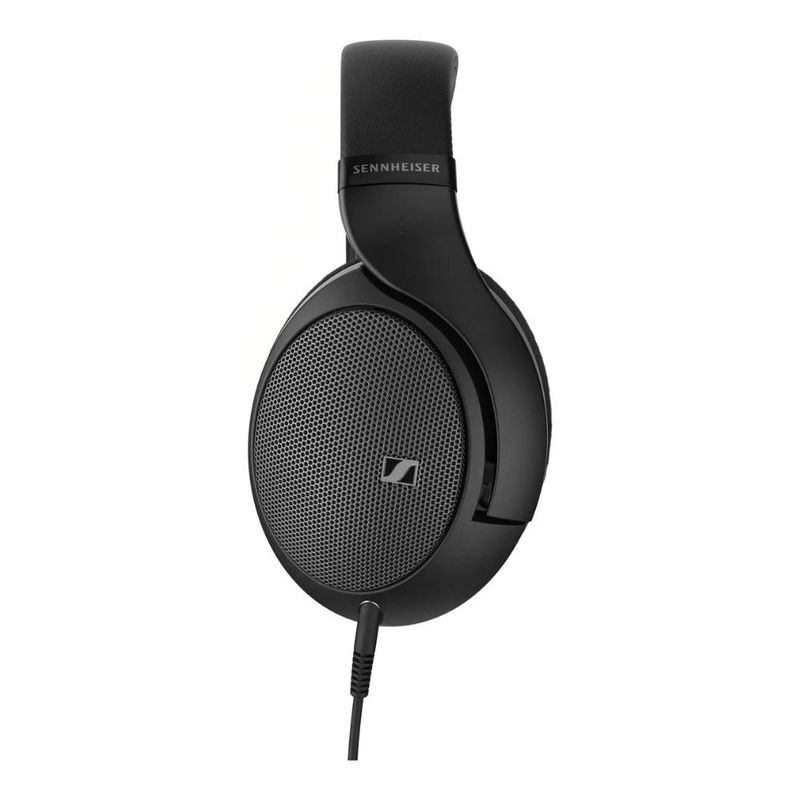 Audífonos over ear Sennheiser HD 550 sonido alta fidelidad conexión por cable negro detalle audífonos