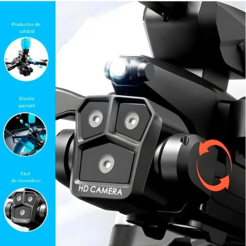 Drone Syshop K11 Ma, grabación en 4K Wi-Fi negro especificaciones