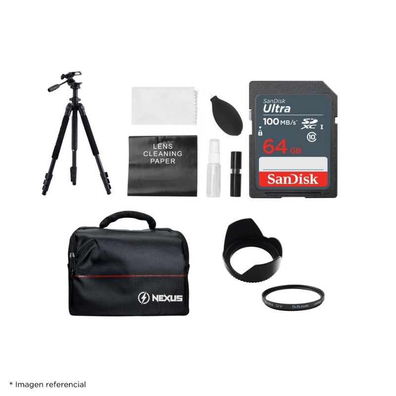 Cámara mirrorless Canon EOS R10 24.2MP video 4K alta resolución negro kit ultimate