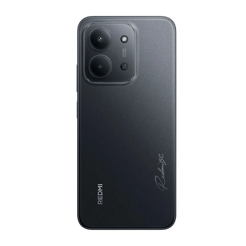 Smartphone Xiaomi Redmi 15C cámara 50MP color negro vista trasera