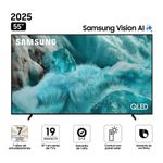 Smart TV Samsung 55 QLED 4K Vision AI Tizen 2025 frontal caracteristicas