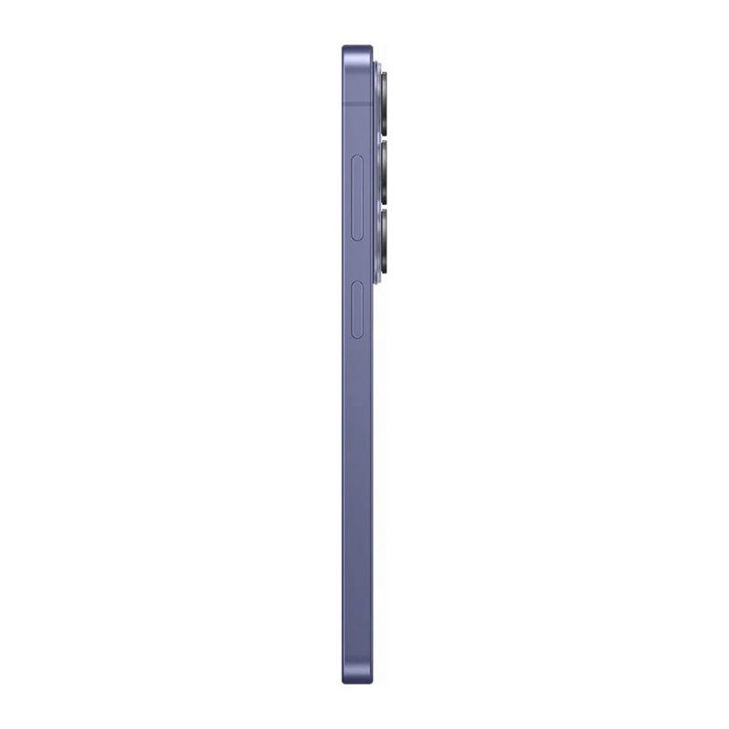 Celular Samsung Galaxy S26 12GB RAM 256GB 5G pantalla AMOLED violeta cobalto vista lateral