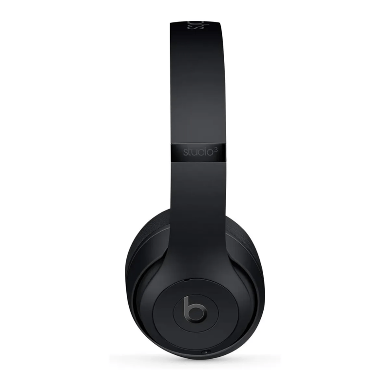 Audífonos Beats Studio 3 ANC Bluetooth 22h negro lateral