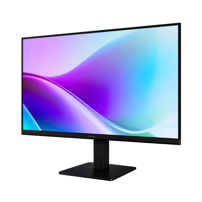 Monitor Samsung S24F320GAN 24" IPS Full HD 120Hz negro vista frontal oblicua