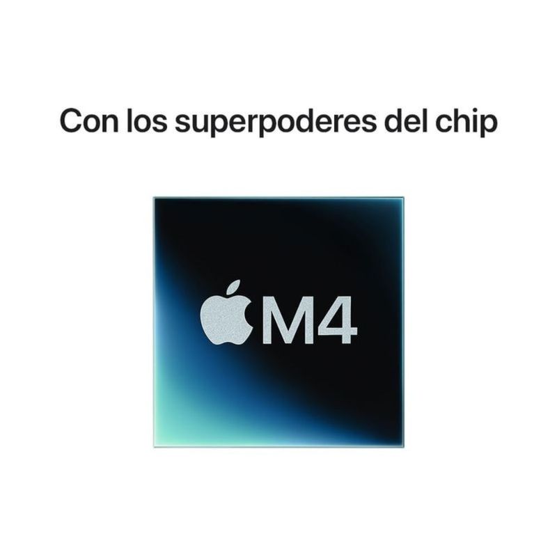 Mac mini Apple M4 16GB RAM 256GB SSD plateado con Chip M4
