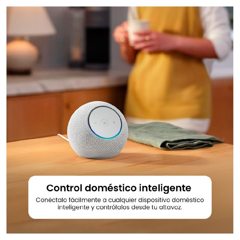 Echo Dot Max control de hogar inteligente con Alexa