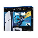 Consola PS5 Slim Digital 825GB DualSense Fortnite diagonal
