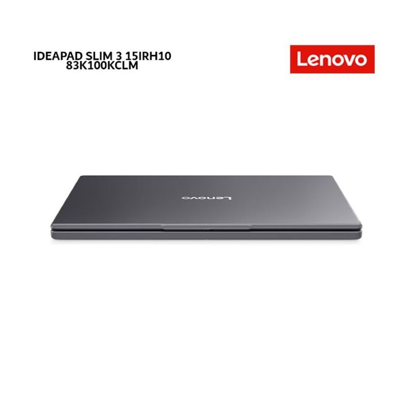 Laptop Lenovo IdeaPad Slim 3 i7 16GB RAM 15.3 táctil luna grey vista frontal cerrada