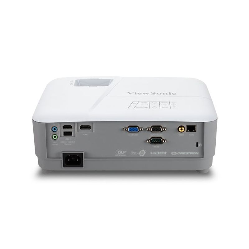 Proyector ViewSonic WXGA con doble HDMI vista trasera
