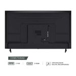 Smart TV LG WebOS con apps streaming vista trasera