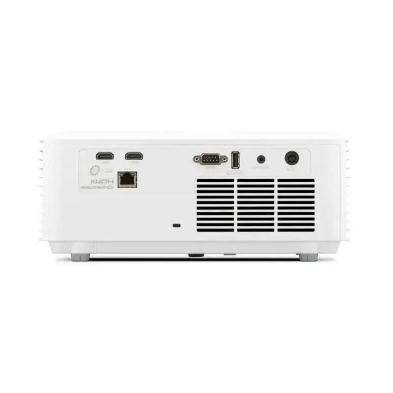 Proyector ViewSonic WXGA sin lámpara instalación techo vista trasera