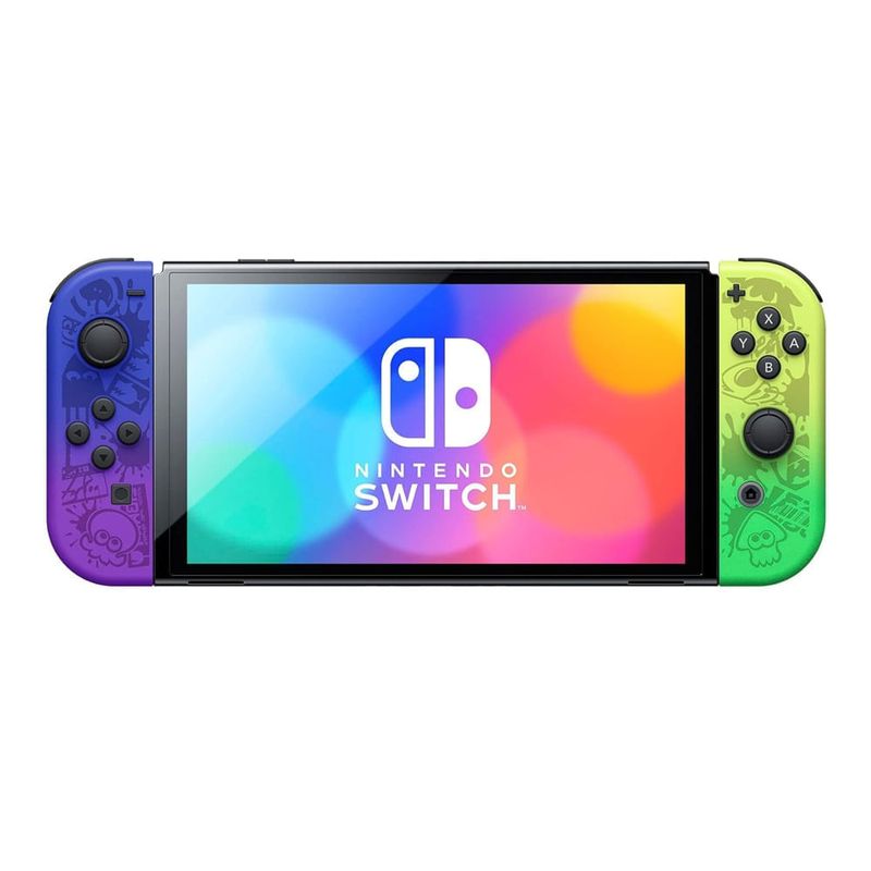 Nintendo Switch OLED Splatoon 3 64GB edición especial frontal