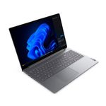 Laptop Lenovo V15 G5 IRL 15.6" i3 8GB 256GB SSD luna grey vista frontal oblicua
