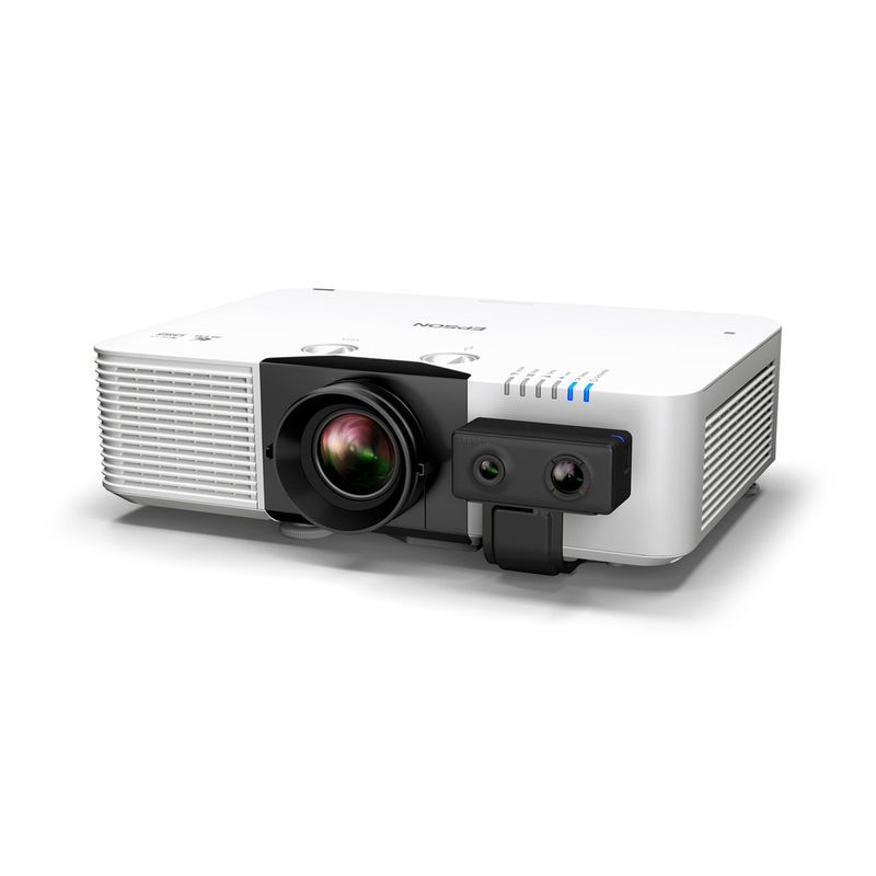 Proyector Epson PowerLite L690U 6500 lúmenes láser vista diagonal