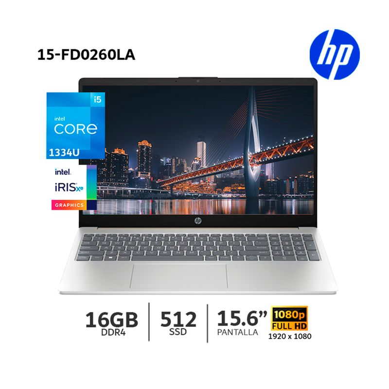 Laptop HP Core 5 120U 16GB RAM 15.6 pulgadas dorado cálido plata natural especificaciones