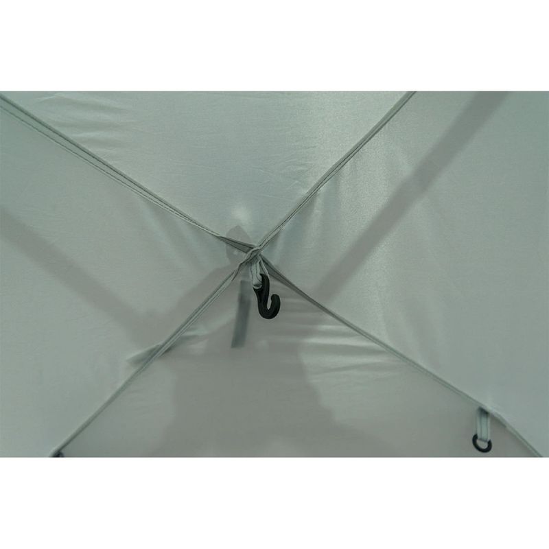 Carpa 3 estaciones para 3-4 personas semi automatica amarillo