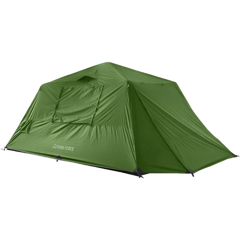 Carpa-3-estaciones-para-8-10-personas-de-poliester-verde