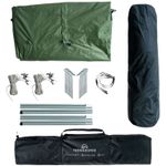 Carpa-3-estaciones-para-8-10-personas-de-poliester-verde