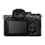 Cámara mirrorless Sony Alpha a7 IV 33MP 4K enfoque IA vista dorsal