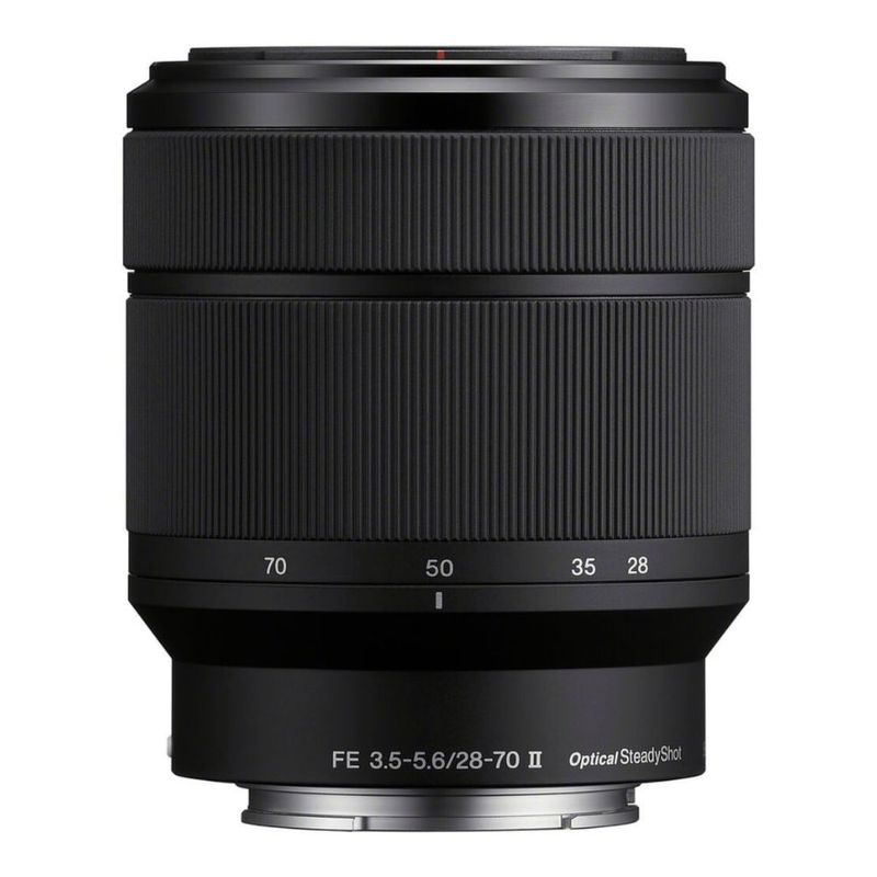 Cámara mirrorless Sony Alpha a7 IV 33MP 4K enfoque IA Lente 28-70mm vista lateral