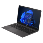 HP 255 G10 con teclado numérico completo vista diagonal