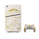 PlayStation 5 Sony PS5 Edición Limitada Ghost of Yōtei 1TB SSD blanco vista frontal consola