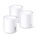 Sistema Mesh TP-Link Deco X60 AX5400 3-Pack Wi-Fi doble banda vista frontal