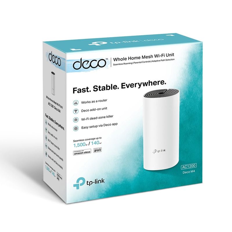 Sistema WiFi Mesh TP-Link Deco M4 doble banda empaque