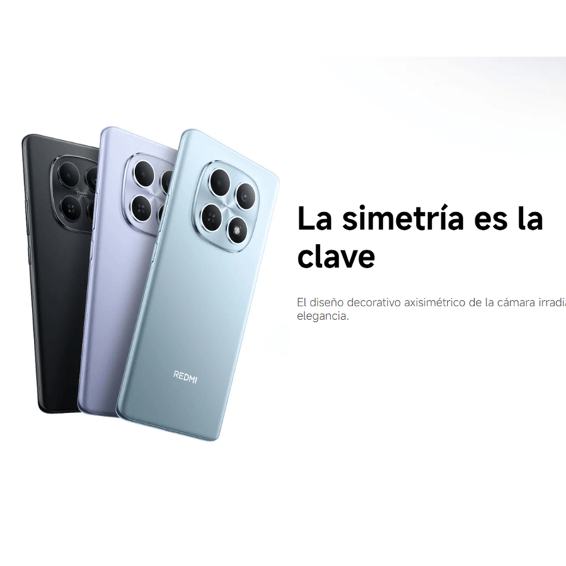 Smartphone Xiaomi Redmi Note 15 256GB 8GB RAM 108MP azul vista superior