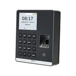 Control de acceso ZKTeco SenseFP M1 WiFi huella RFID negro vista en ángulo equipo