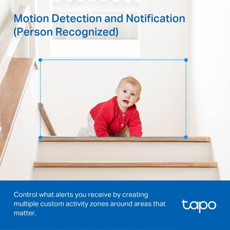 Kit de 3 cámaras de seguridad TP-Link Tapo C210 Wi-Fi 360° visión nocturna blanco especificaciones