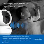 Cámara de seguridad TP-Link Tapo C210 3MP Wi-Fi visión nocturna 360° blanco especificaciones