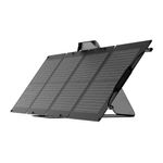 Combo EcoFlow River 3 300W + Panel Solar 110W Portátil frontal oblicuo