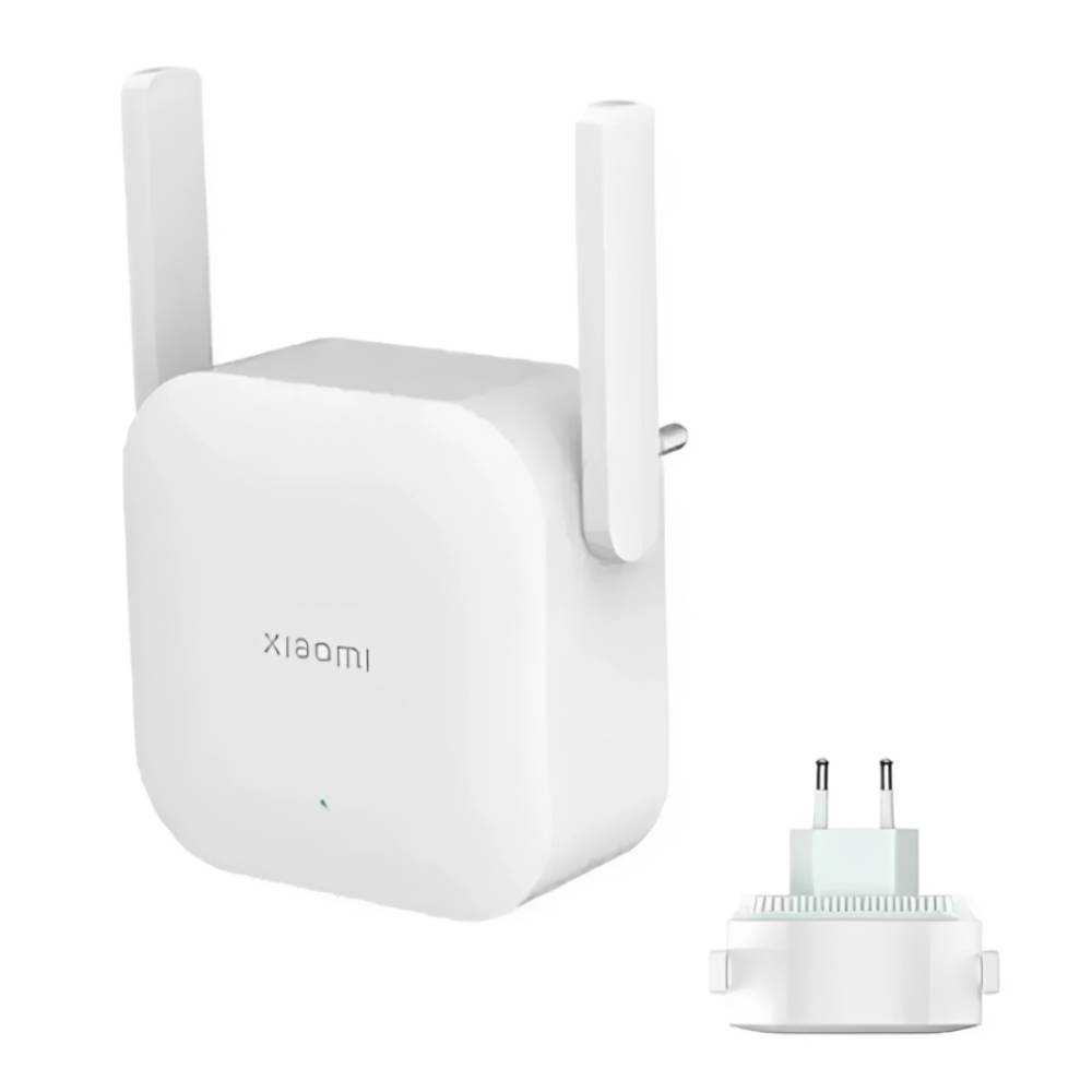Repetidor Wi-Fi Xiaomi N300, 300 mbps, 2 antenas, 1 puerto ethernet