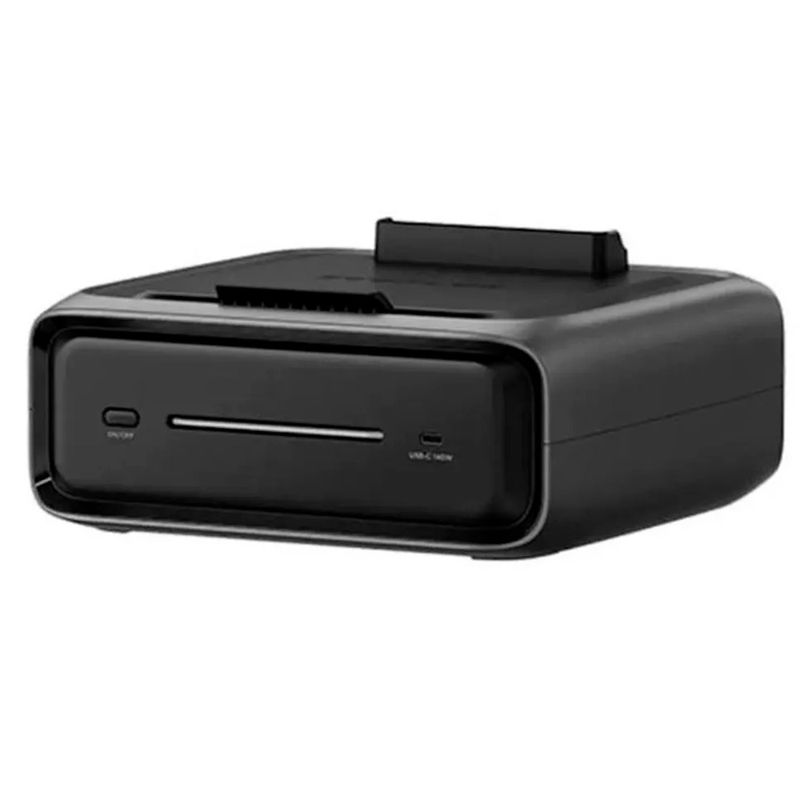 Batería adicional EcoFlow EB300 300Wh negro vista frontal