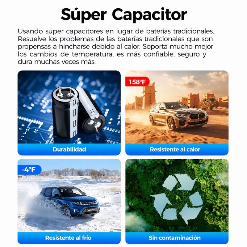 Cámara para autos dashcam Azdome M330 Max 4K frontal trasera Wi-Fi negro con micro SD 64 GB especificaciones