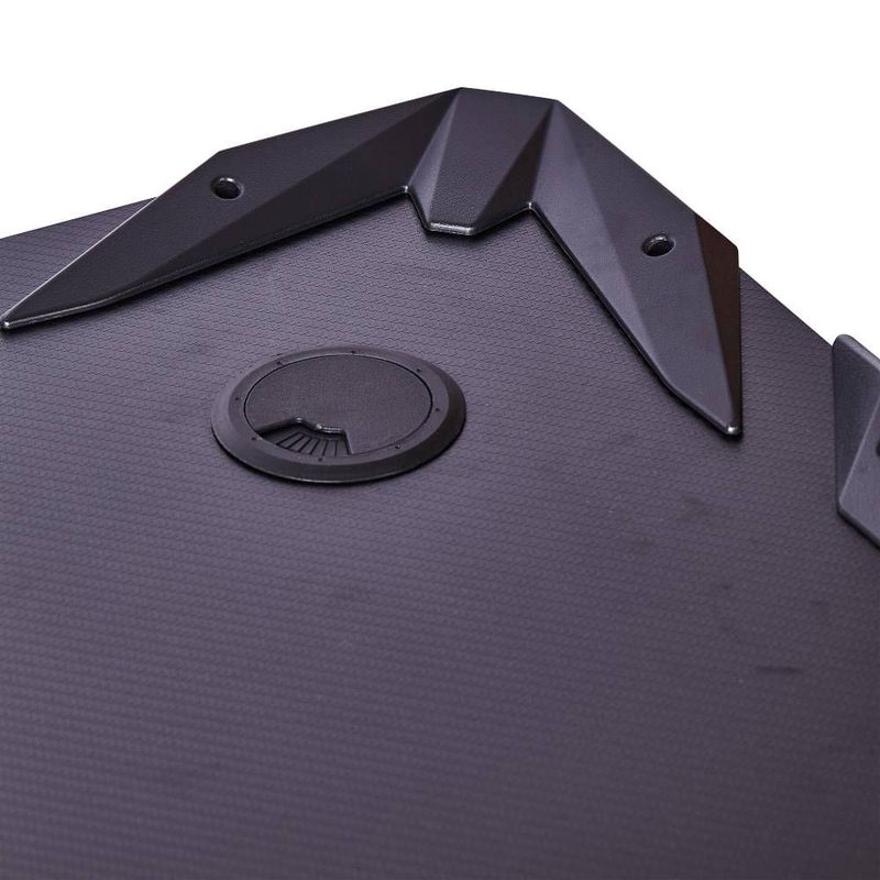 Combo silla gamer T4G mesa gamer RGB Coolbox portavasos mesa