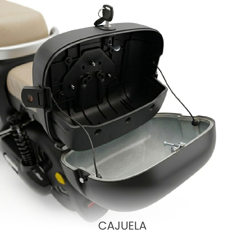 Bicimoto eléctrica KIRA velocidad máxima 25 km/h negra especificaciones