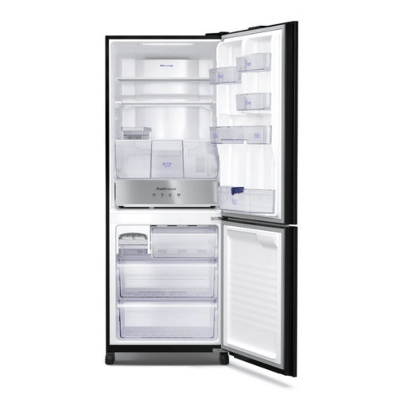 Refrigeradora Panasonic 450L No Frost Inverter Negra frontal características capacidad