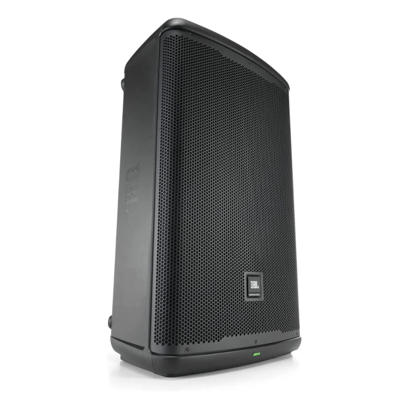 Parlante JBL EON715 negro vista frontal
