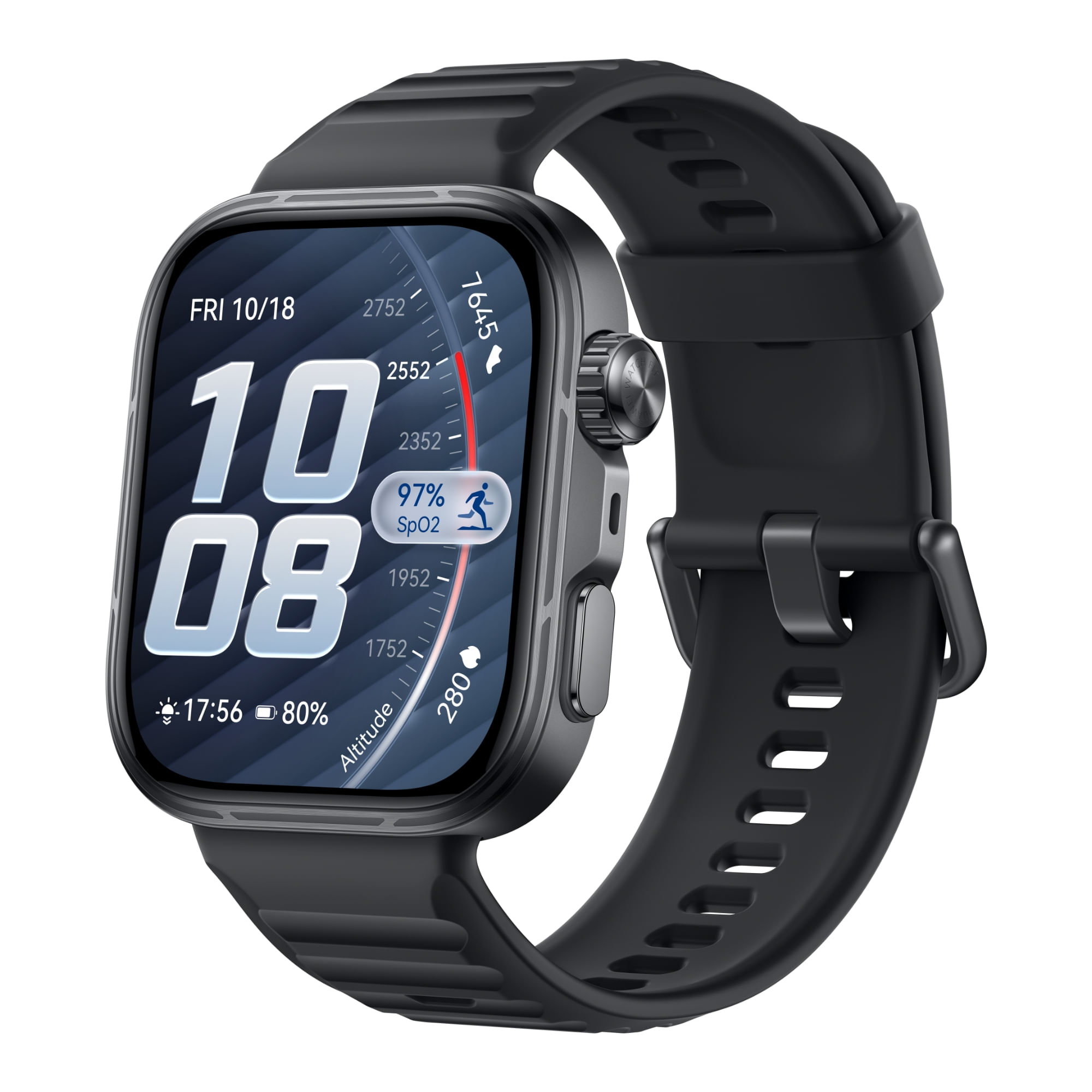 Smartwatch Huawei Fit 5 Pro 1.92"" AMOLED, resistente al agua 5 ATM, negro