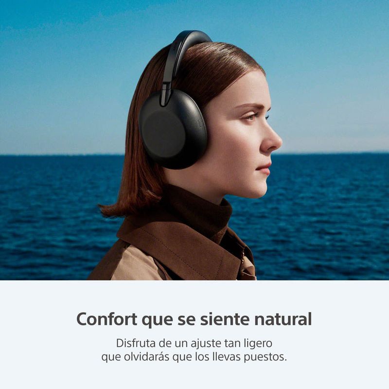 Audífonos Sony WH-1000XX negro vista diagonal