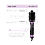 Cepillo modelador Taurus Air Style Pro 5 en 1 iónico 1200W características
