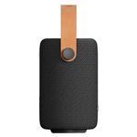 Parlante Aiwa bluetooth negro vista lateral